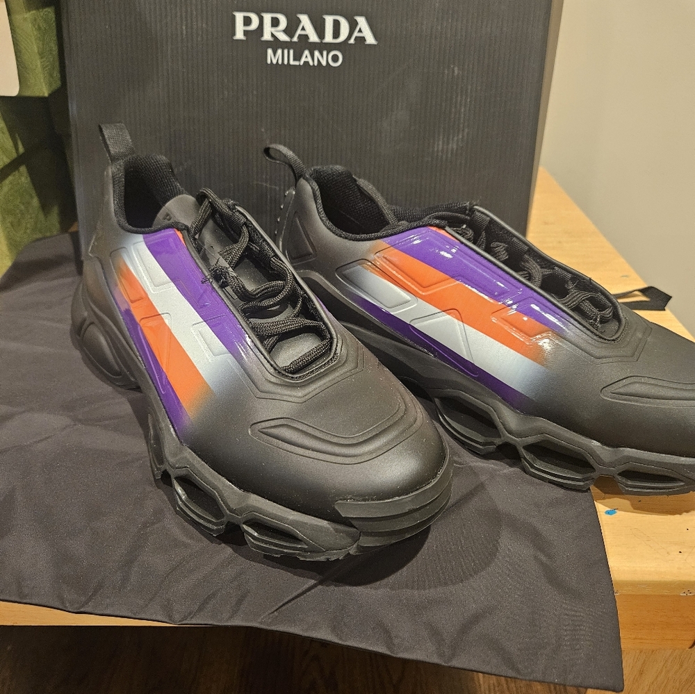 Prada Collision Cross Sneakers Size 8 - Picture 2 of 10